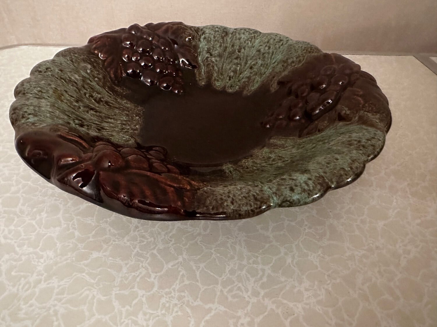 Foreign West Germany ceramic bowl and pocket emptier