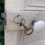 Haussmannian gate 79.8x215cm old