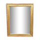 Miroir époque empire en bois doré 71x90cm