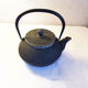 Japanese cast-glass teapot