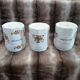 3 antique sweet jars