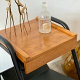 Vintage boarding school bedside