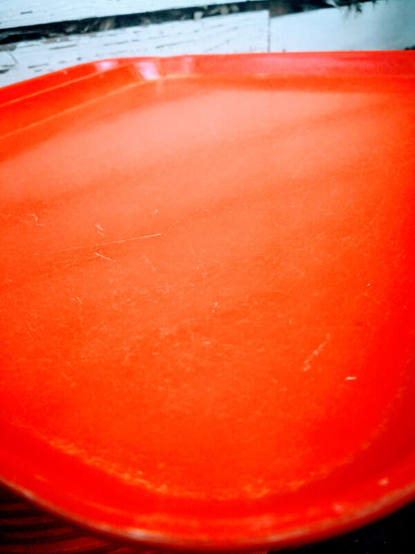 Orange fiberglass top