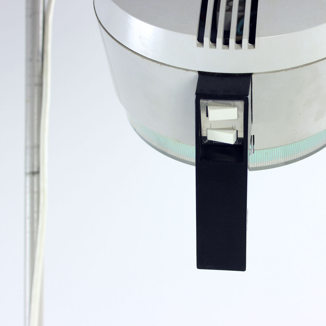 Lampadaire en métal, Tchécoslovaquie des années 1950