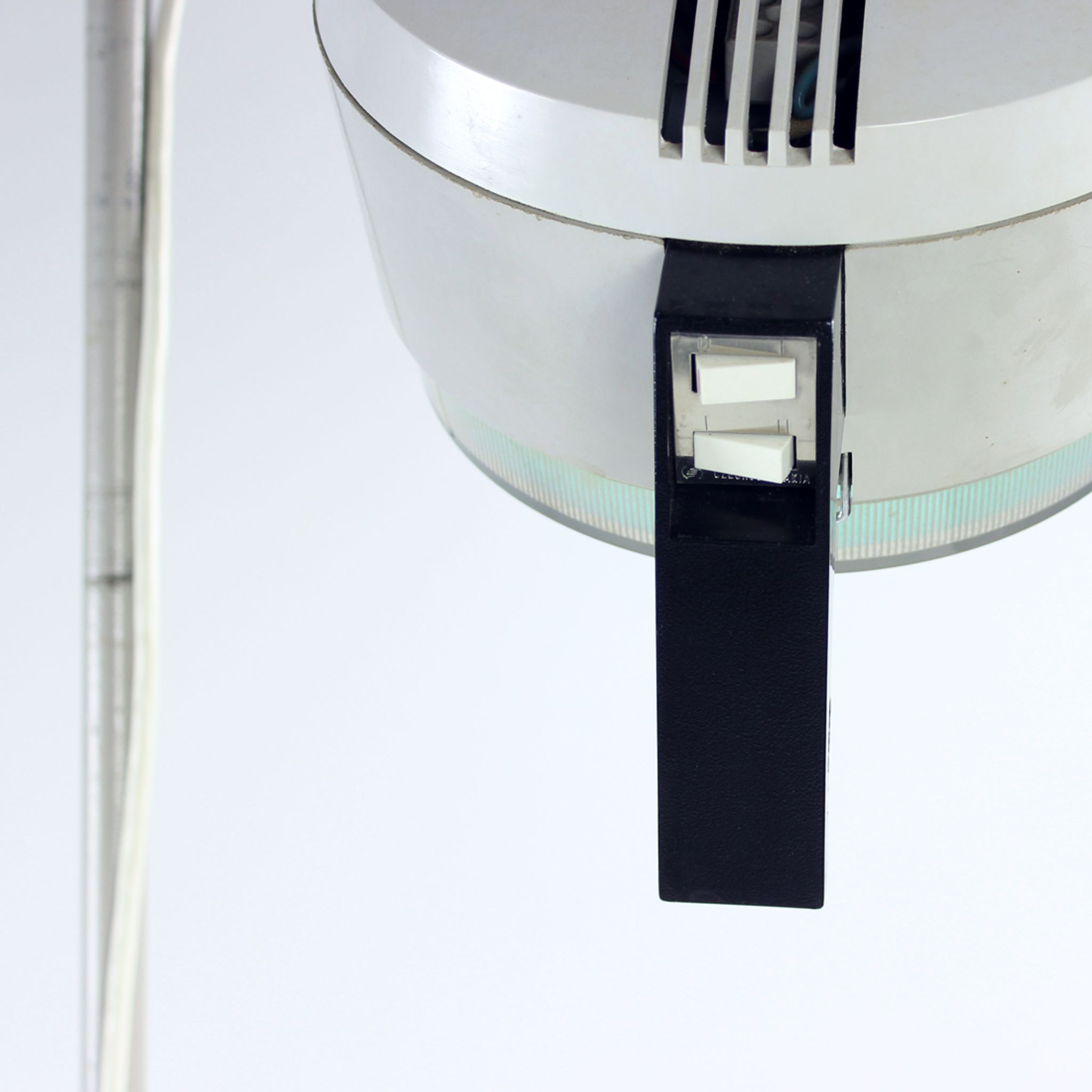Lampadaire en métal, Tchécoslovaquie des années 1950
