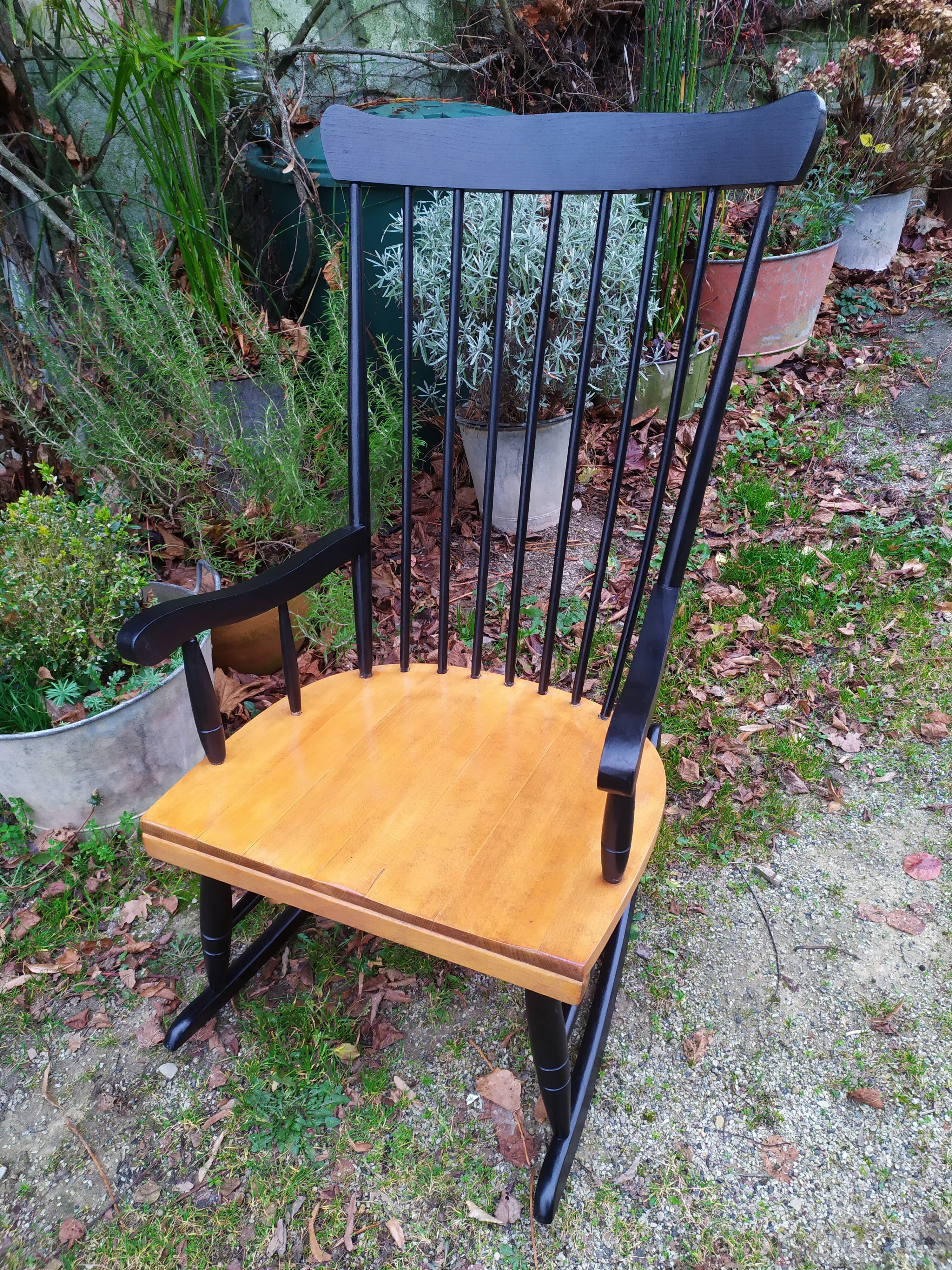 Scandinavian rocking chair 50s-60s