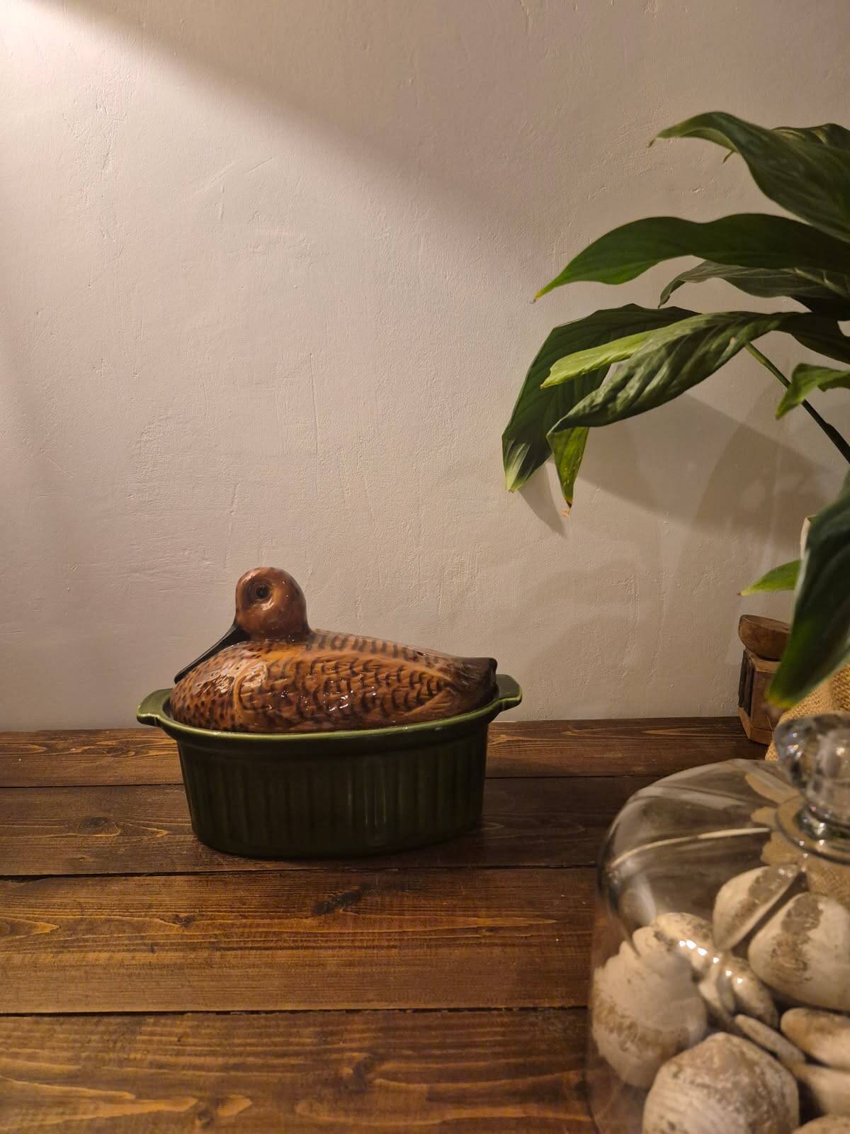 Terrine foie gras majolique