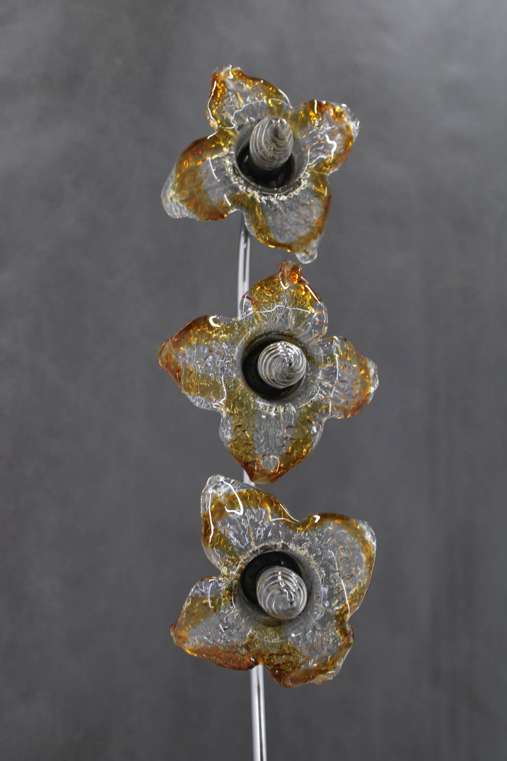 1980s Floor Lamp with Murano Glass ,Italy