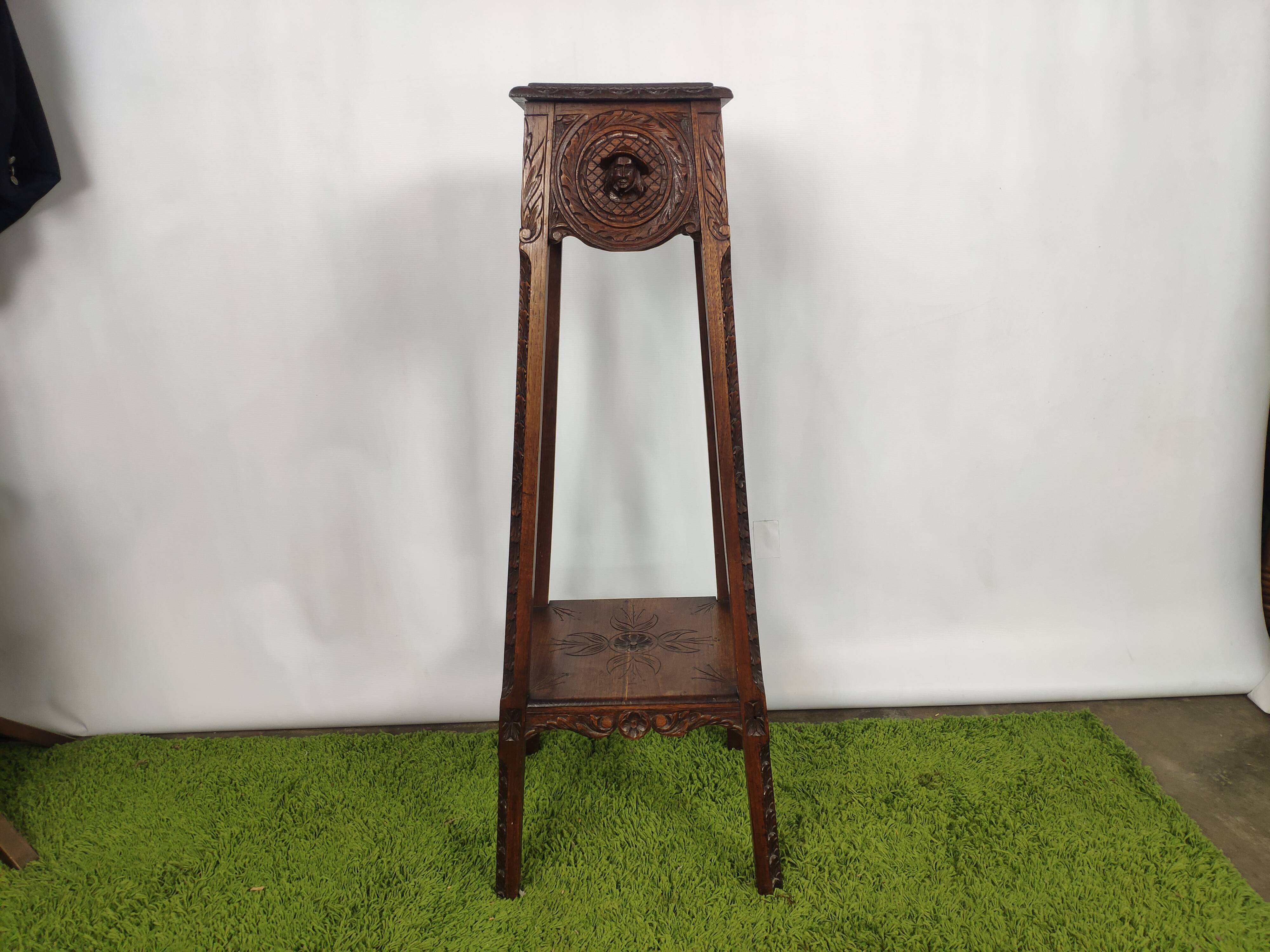 Saddle old décor Breton oak