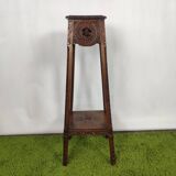 Saddle old décor Breton oak