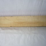 Rectangular old wooden box