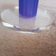 Montana glass footed bowl.Postmodern design