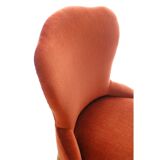 Toad in 60s/70s velvet Chair