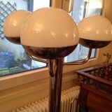 Vintage chrome floor lamp, 70s