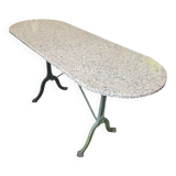 Table bistrot en marbre