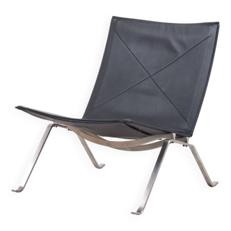 Chauffeuse « PK 22 » de Poul Kjaerholm pour Fritz Hansen
