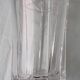 Cut crystal vase