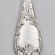 Twelve large Christofle Marly table spoons, silver-plated.