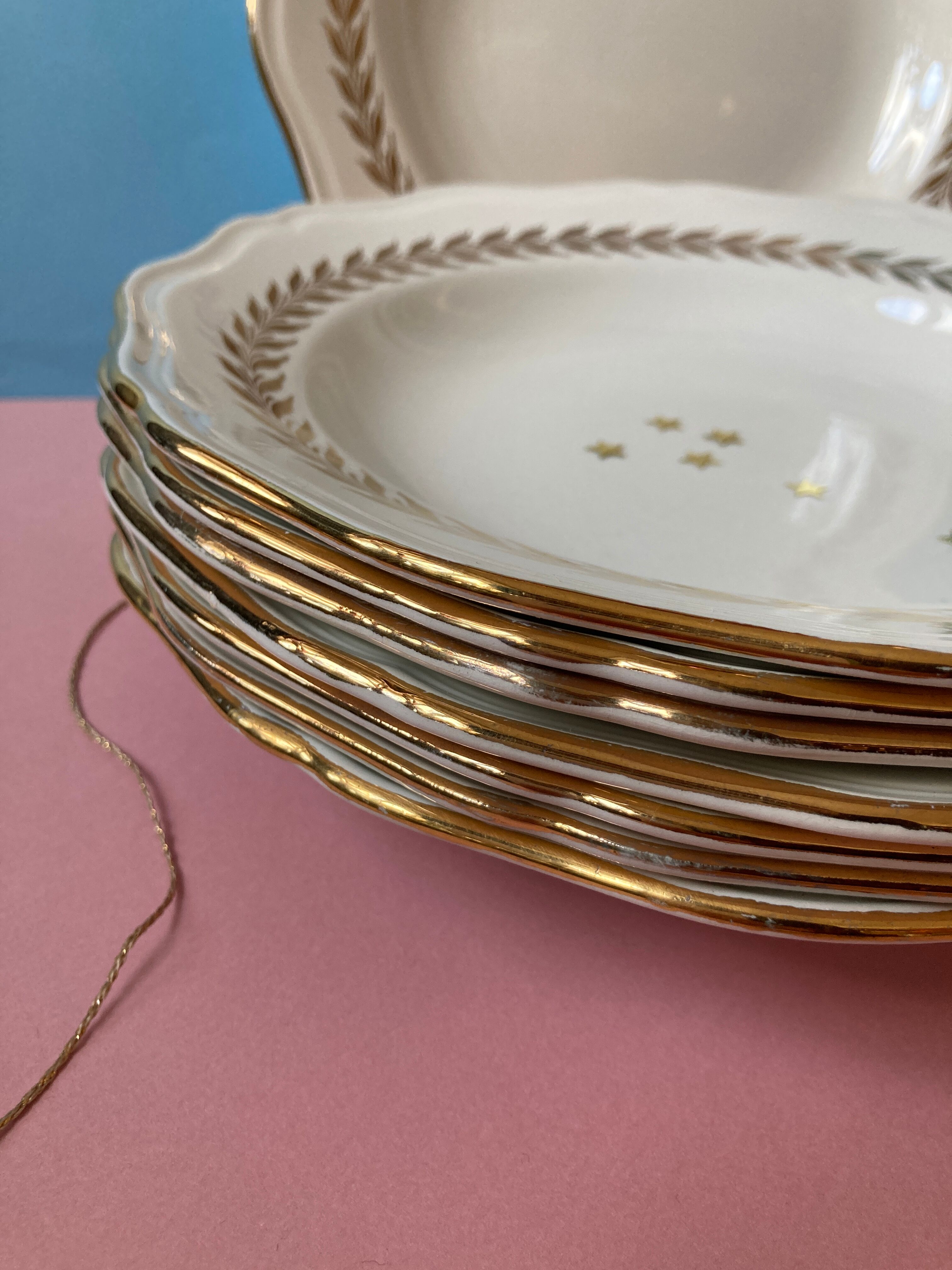 vapormax blanche et doré