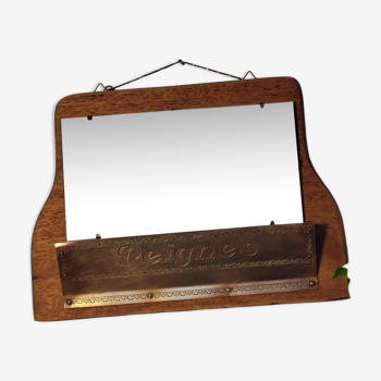 Vintage comb mirror