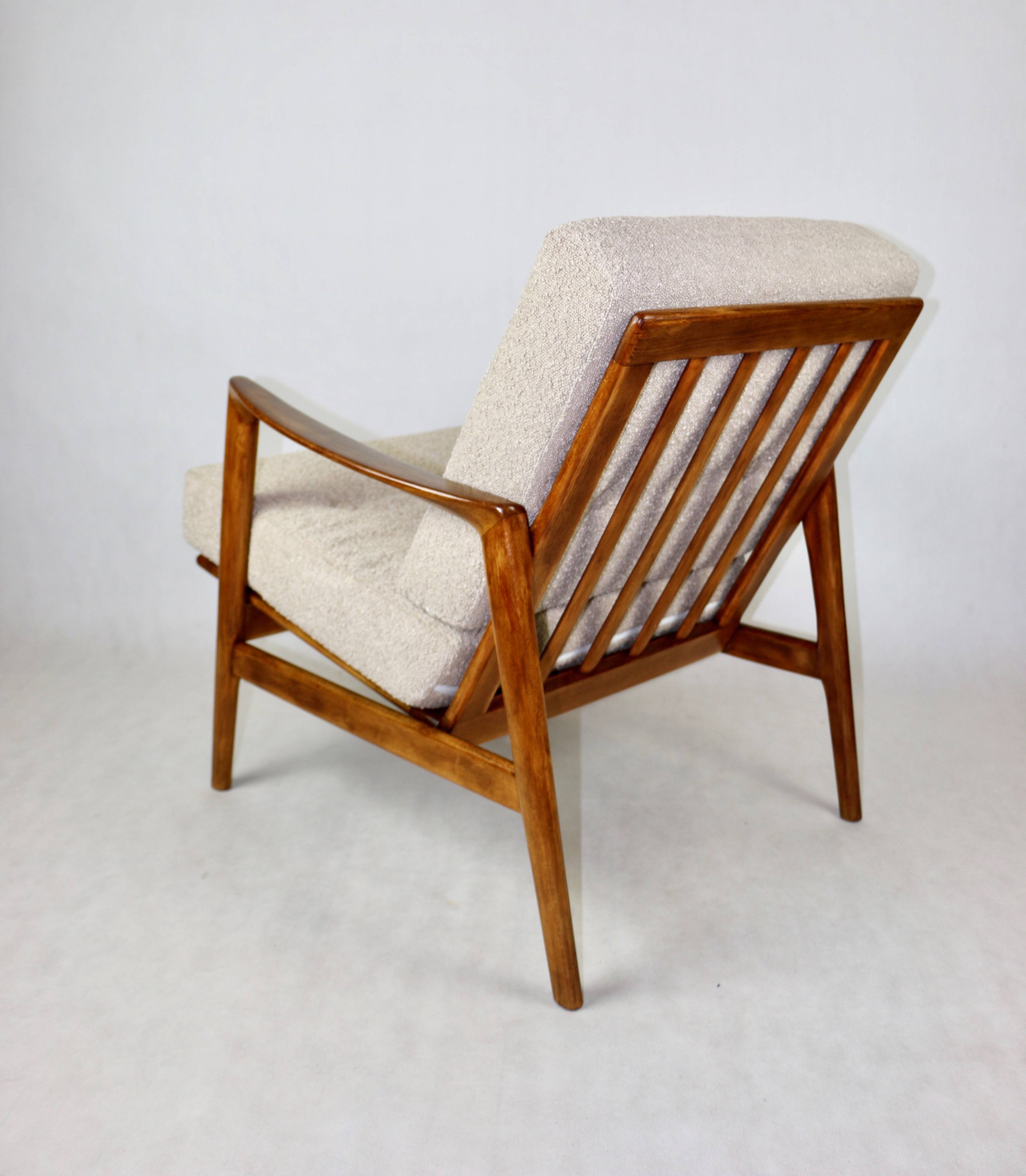 Polish Beige Stefan Armchair, 1970s