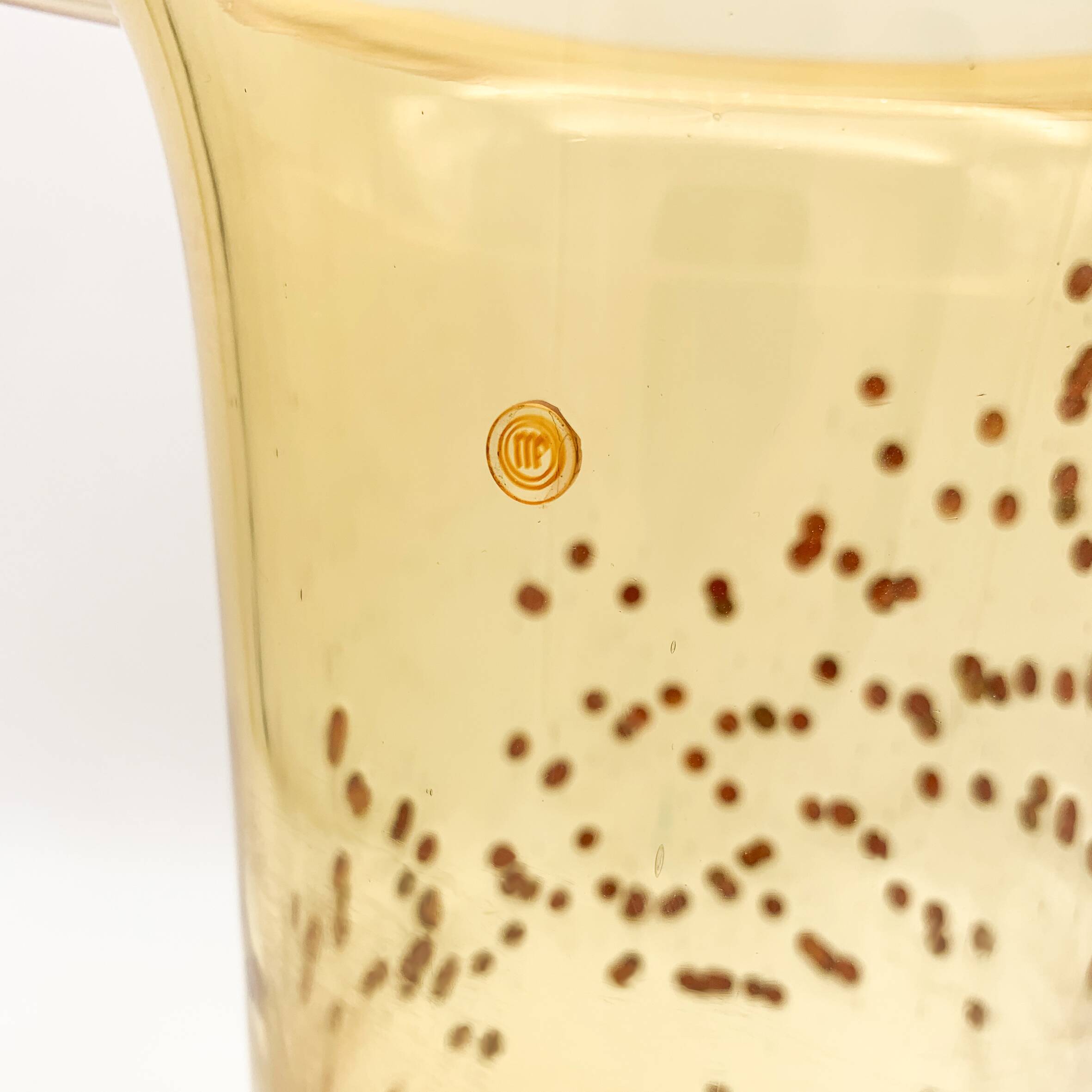 Large glass vase from Murano by the La Murrina workshop.