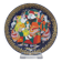 Aladdin plate, blue porcelain, by B. Wiinblad, Germany, 1980s