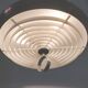 Italian Space Age hanging lamp 1970