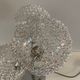 Contemporary lamp with 3 glass and metal balls to place (2 lamps available