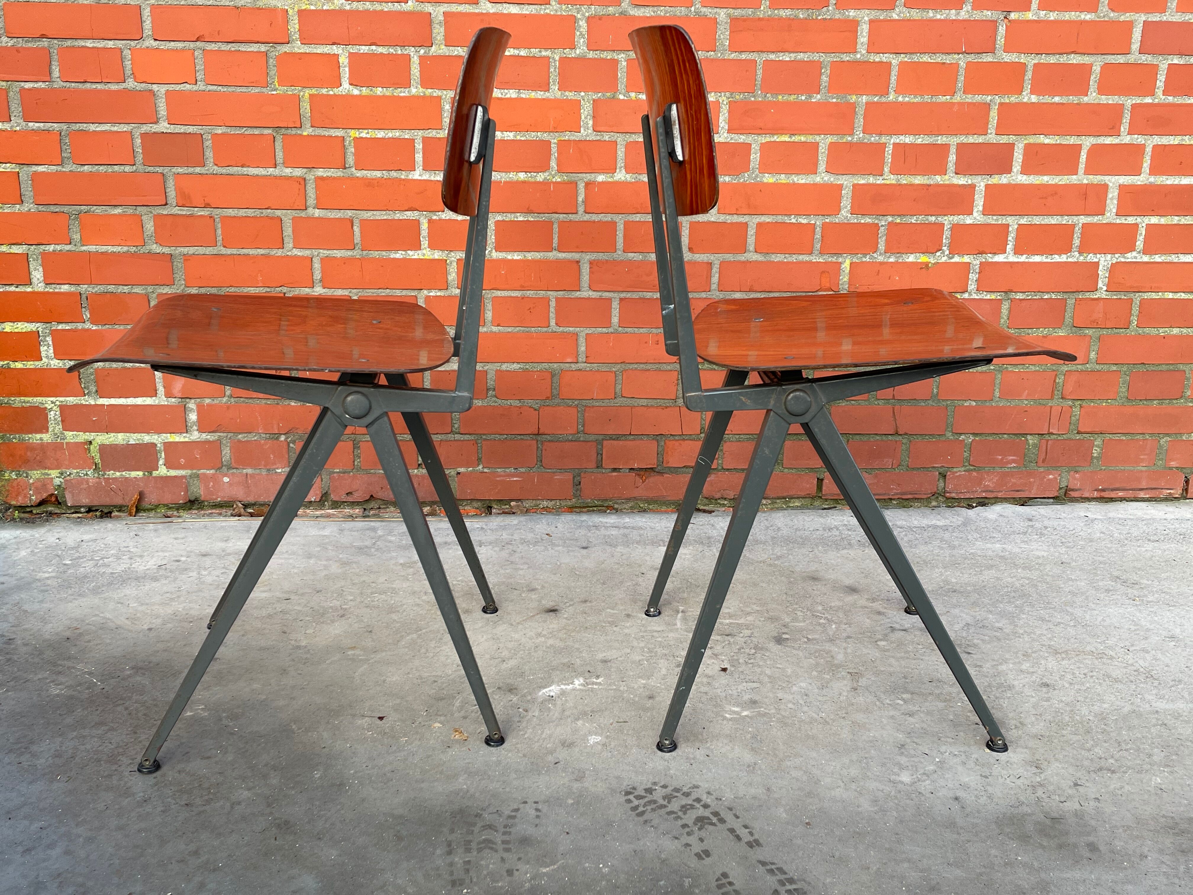 Marko holland industrial school chair 60's netherlands design