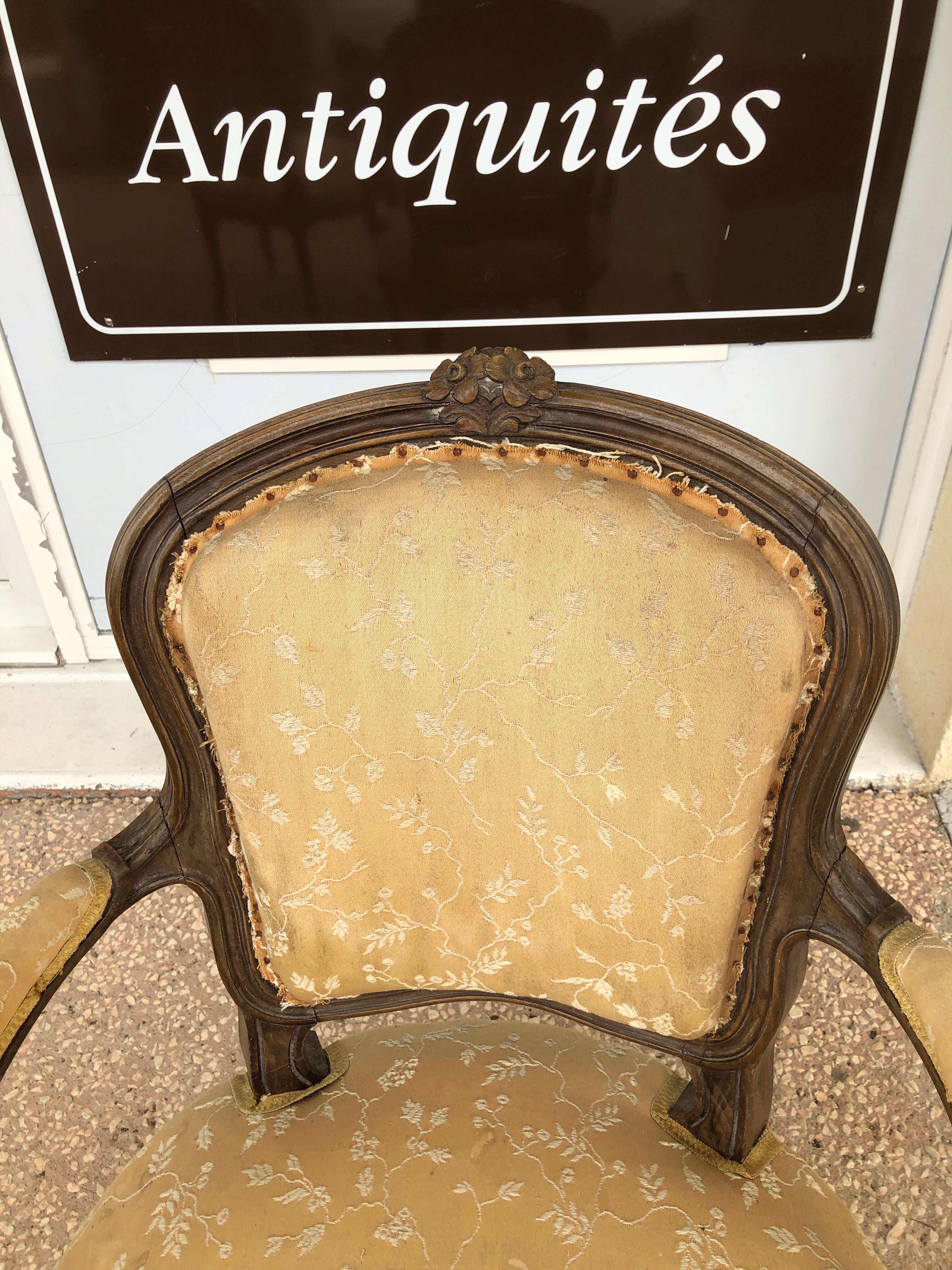 Pair of Louis XV chairs