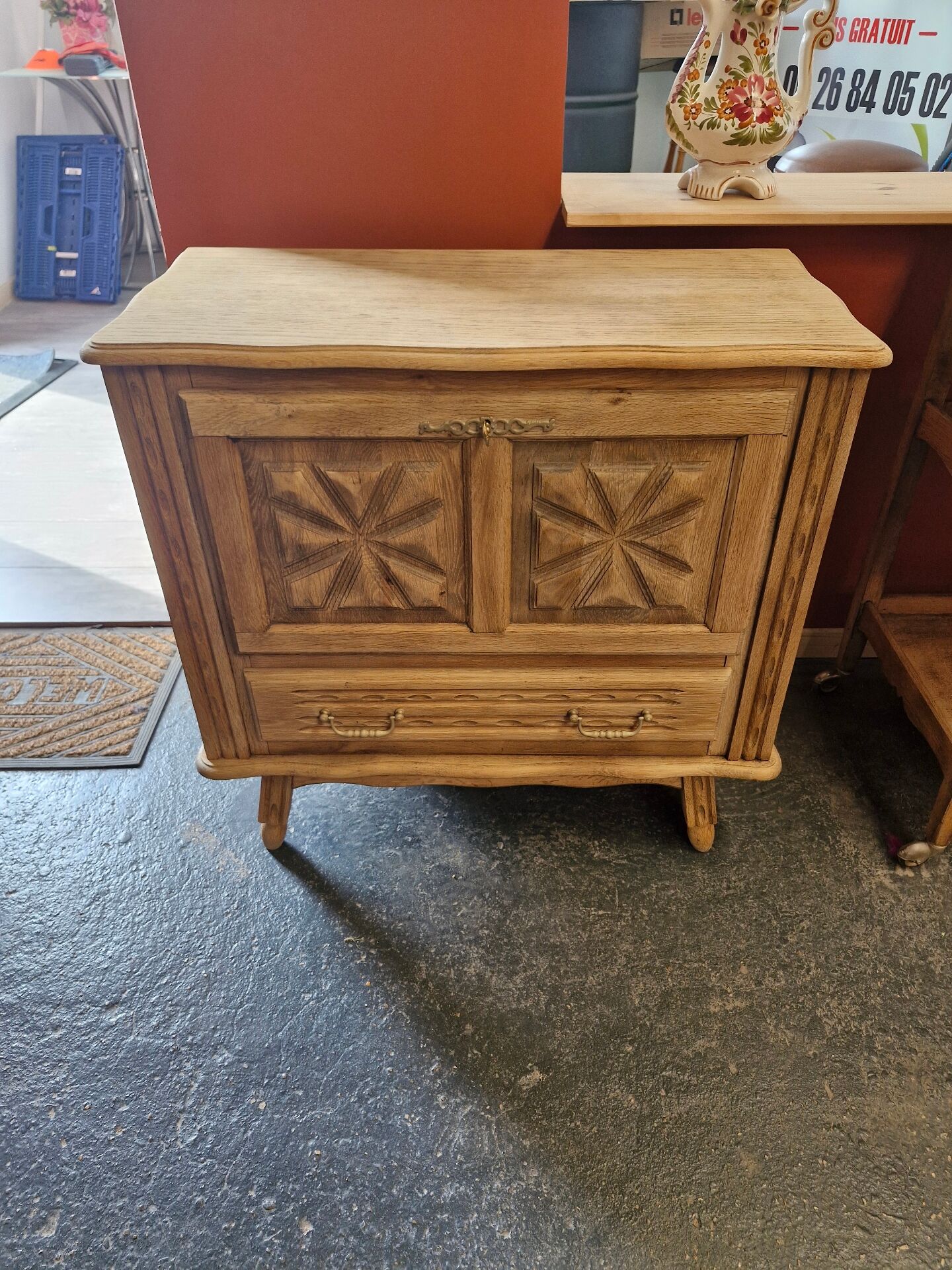 Meuble secrétaire en bois Aerogommer