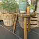 Handmade tripod stool