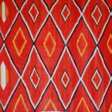 Former American Navajo made hand 143cm x 234cm rug 1870 s