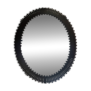 Grand miroir rond design - soleil