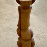 Wooden candle holder