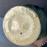 Majolica Palissy vase, dating from the Victorian era circa 1890