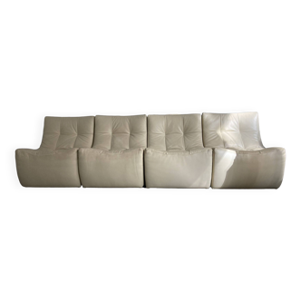 4 canapés vintage modulables