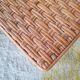 Antique coffee table in rattan and bamboo