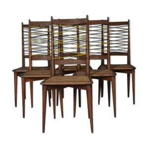 Chaises 1950 chêne,