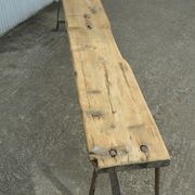 Farm old bench