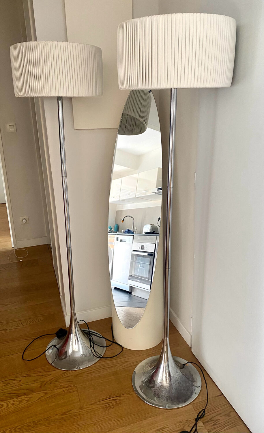 Kare floor lamps design plisse old vintage lighting design lamp