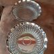 Lot de 2 corbeilles  métal  vintage