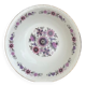 Paris porcelain salad bowl vintage floral motif 1970