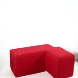 Modular pouf tetris style