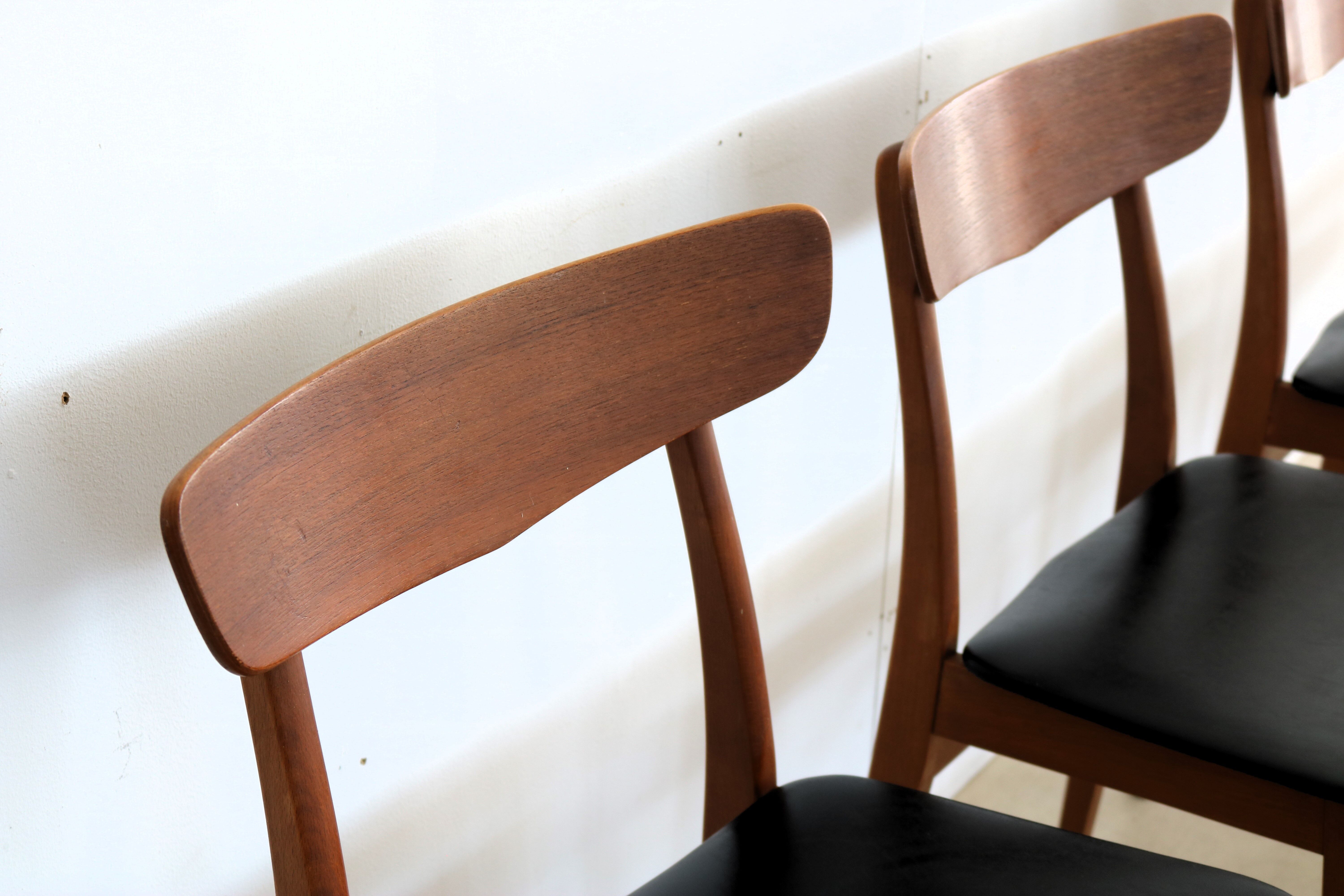 vintage dining room chairs | chairs | Farstrup | Danish
