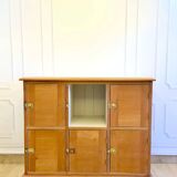 Buffet / vintage solid wood storage unit – 6 doors