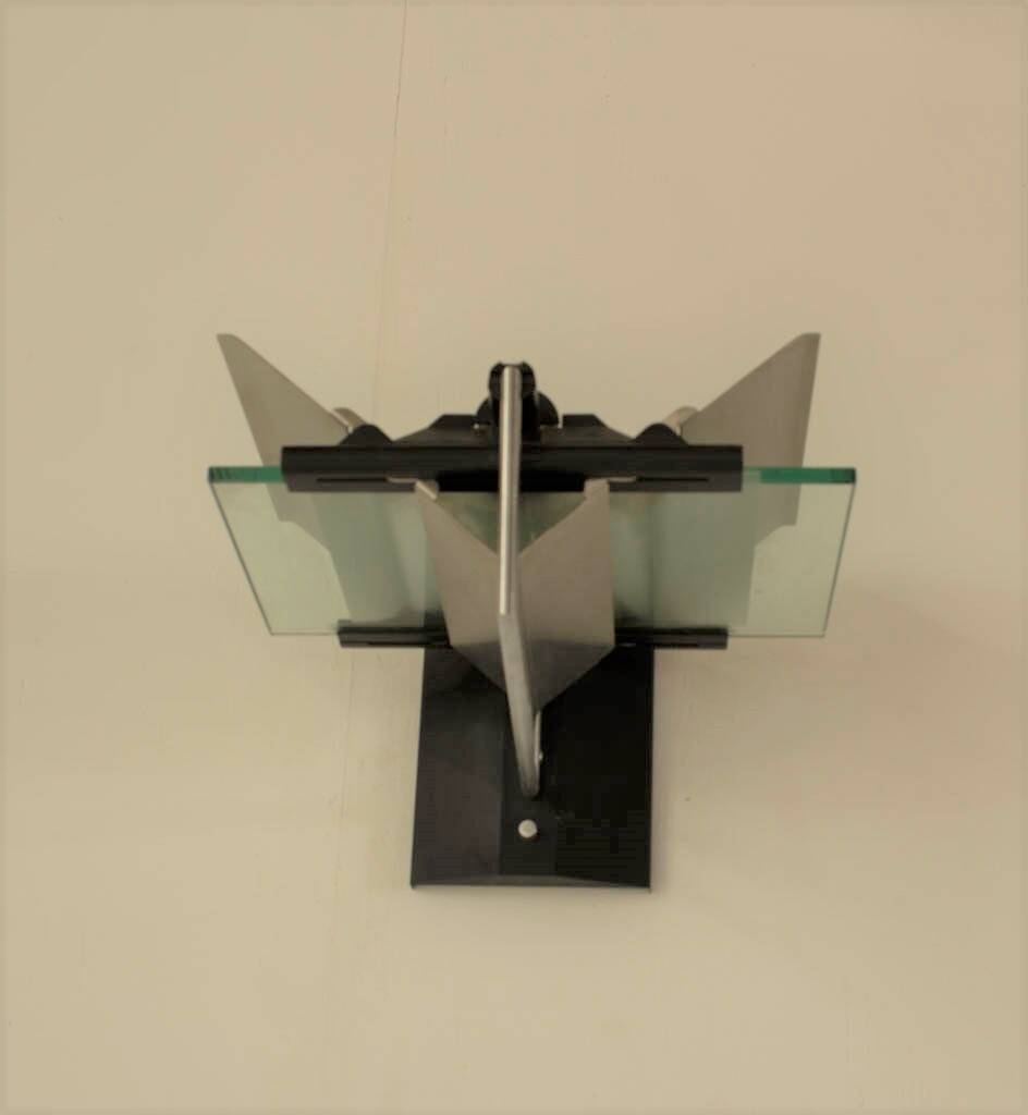 Wall sconces by Giovanni Grignani, 1980s, set of 3.