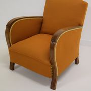 Art Deco club chair - cocktail heater - 1930 1950 - vintage - design