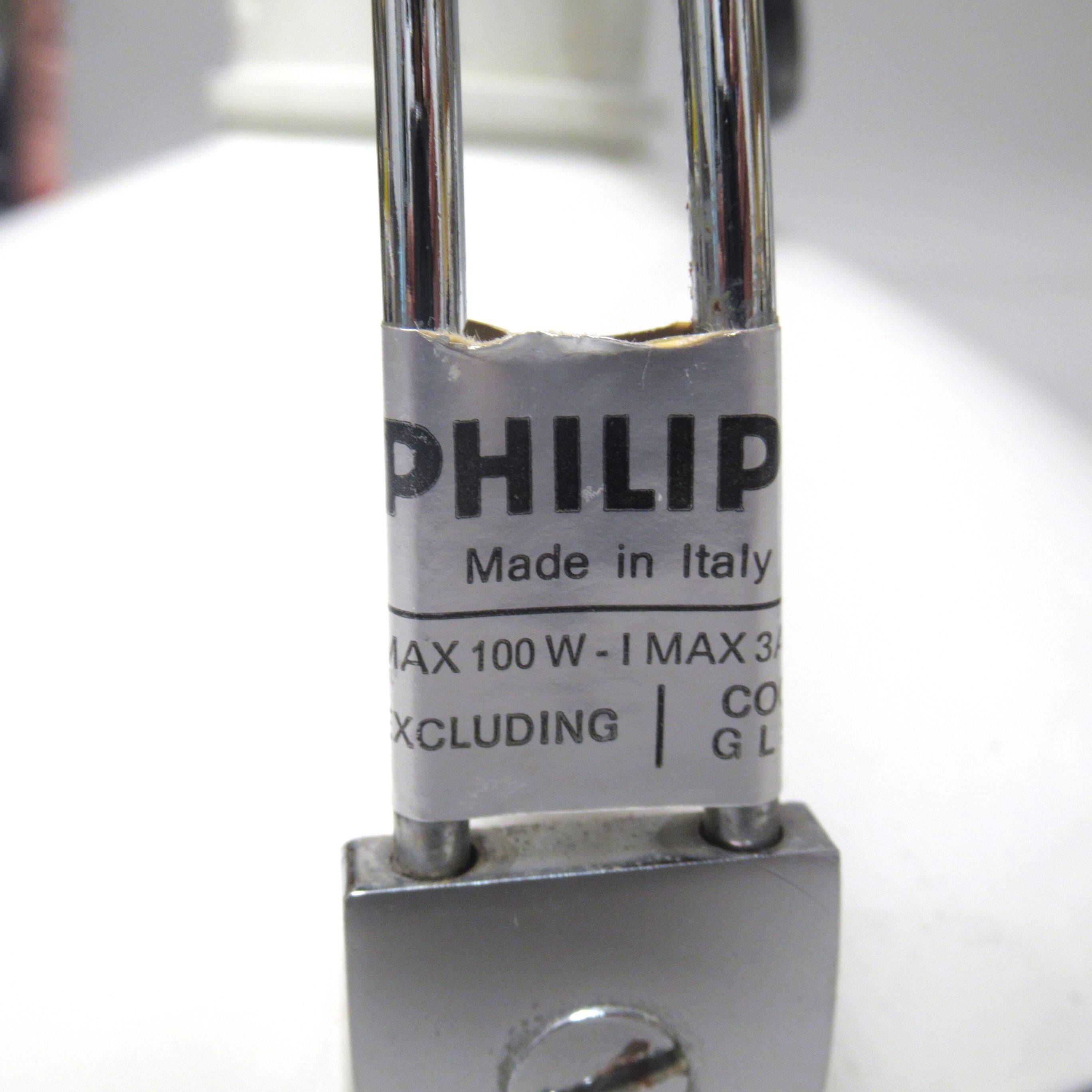 Pair of Luna Bi Philips wall lights from the 70s